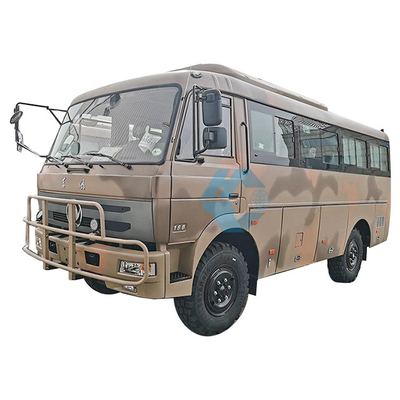 Dongfeng Arazi Araçları 4x4 6x6 Arazi Otobüsü 6.7m Gövde Manuel Şanzıman
