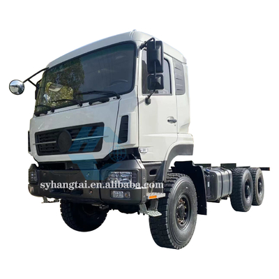 SKD 6 Çekişli Kamyon 330hp Dizel Güç 6x6 Off Road Kamyon 25Ton Şasi