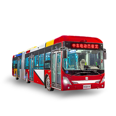 Kentsel Ulaşım BRT Elektrikli Şehir Otobüsleri 18m 62 Koltuk 212KM Kilometre Sol Direksiyon