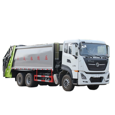 Ağır 6x4 Belediye Temizlik Kamyonu 18 Cbm Kamyon 10Ton Çöp Toplama Araçları