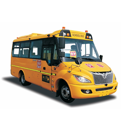 6.5m 80km/s Okul Sarı Servis Otobüsü 24 - 32 Koltuk 115hp Dizel Güç