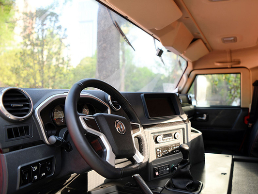 Cummins Engine 4x4 Özel Off Road Askeri Araçlar 190hp Yüksek Mobil Kullanım