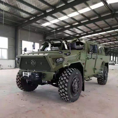 Çin DONGFENG Off Road Askeri Kurşun Geçirmez Komuta Aracı 4x4 Dizel Motor 300hp