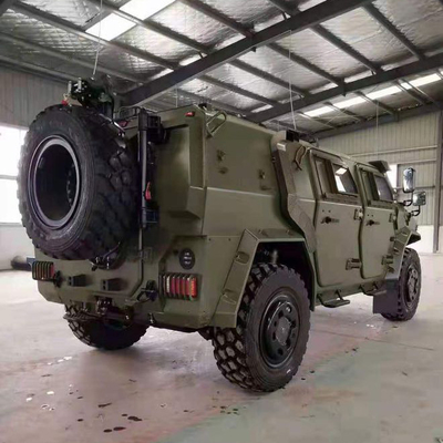 Çin DONGFENG Off Road Askeri Kurşun Geçirmez Komuta Aracı 4x4 Dizel Motor 300hp