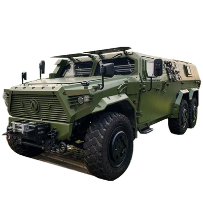Çin Kurşun Geçirmez Özel Off Road Askeri Araç 6x6 300hp Savaş Alanı Ekipmanını Savun