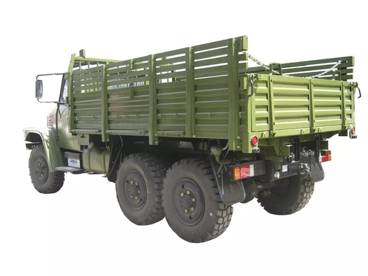 6x6 Off Road Askeri Araç 5MT Tekerlekli Traktör Kamyon Cummins Motor 155hp