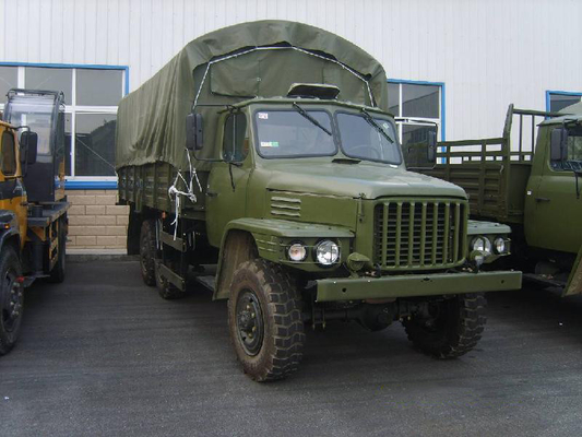 6x6 Off Road Askeri Araç 5MT Tekerlekli Traktör Kamyon Cummins Motor 155hp