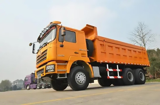 Maden Mühendisliği 40 Ton Ağır Damperli Kamyon F3000 Shacman 6x4 Dizel Güç 10MT Maks.