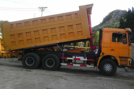 Maden Mühendisliği 40 Ton Ağır Damperli Kamyon F3000 Shacman 6x4 Dizel Güç 10MT Maks.