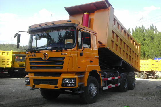 Maden Mühendisliği 40 Ton Ağır Damperli Kamyon F3000 Shacman 6x4 Dizel Güç 10MT Maks.
