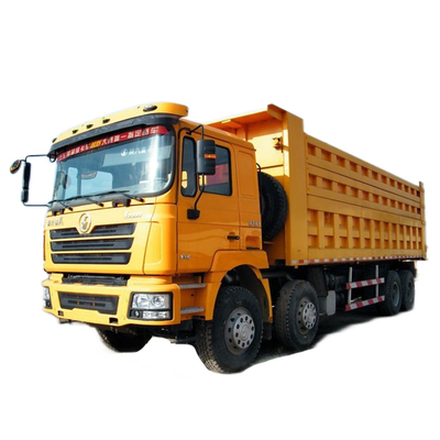 Ağır Hizmet Tipi Shacman F3000 8x4 Damperli Kamyon Euro 2 Emisyon 380hp 10MT Dizel Damperler Kabinin Hidrolik Süspansiyonu