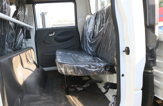 Çift Kabin Kargo Hafif Kamyon 2 Dingil 6 Tekerlekli Kamyon Kargo Hafif 125HP Benzinli