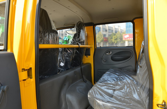 4x2 Hafif Kargo Kamyonu 5 Koltuk Hafif Düz Yataklı Kargo Kamyonu 115hp Pikap İçin