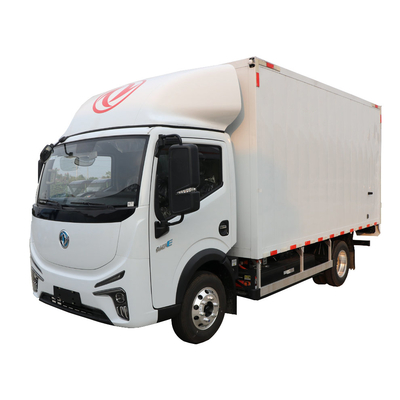 90km / H DONGFENG Yeni Enerji Elektrikli Kamyon Elektrikli Kargo Van Taşımacılığı