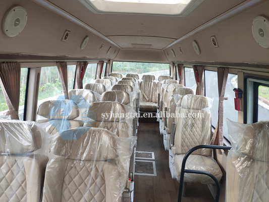 7m Coaster Otobüsler Resepsiyon Yolcu Taşımacılığı 22 Koltuk Akülü Elektrikli Araç