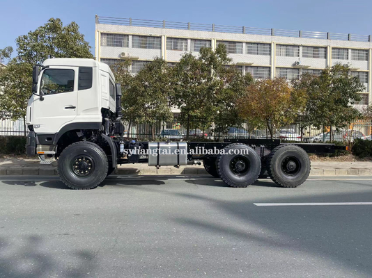 SKD 6 Çekişli Kamyon 330hp Dizel Güç 6x6 Off Road Kamyon 25Ton Şasi