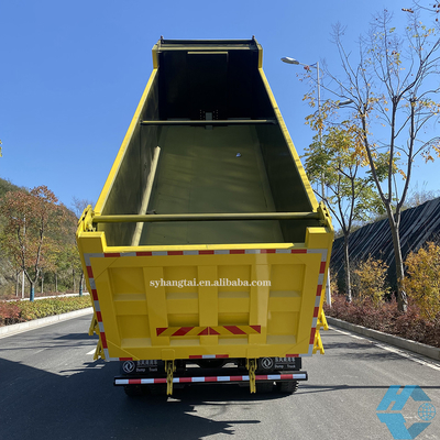 Madencilik Ağır Damperli Kamyon Günlük Taşımacılığı 50 Tonluk Damperli Kamyon 8x4 12 Tekerlek Dizel Motor