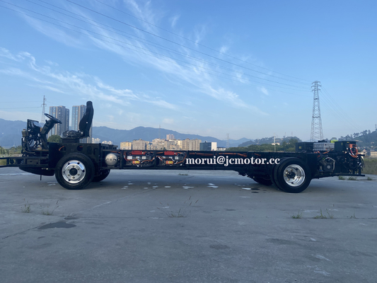 Özelleştirilmiş RHD 6m ~ 8m Elektrikli Şehir Otobüsü Şasi Toplu Taşıma