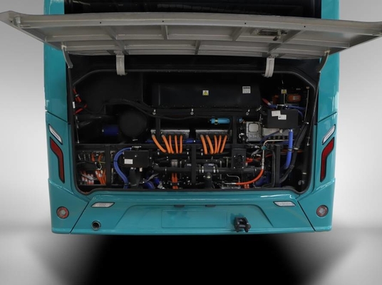 12m FCV Hidrojen Yakıt Hücresi Elektrikli Toplu Otobüs 90 Yolcu Tam Yüklenmiş Kilometrelik 450km