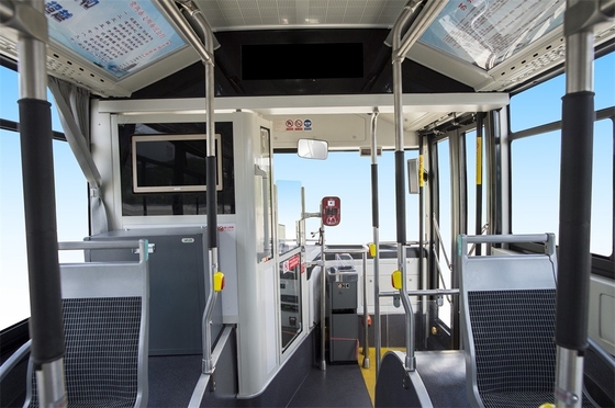 10.5m FCV Hidrojen Yakıt Hücresi Şehir Elektrikli Kamu Otobüsü 80 Yolcu