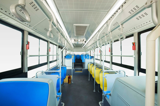 10.5m FCV Hidrojen Yakıt Hücresi Şehir Elektrikli Kamu Otobüsü 80 Yolcu