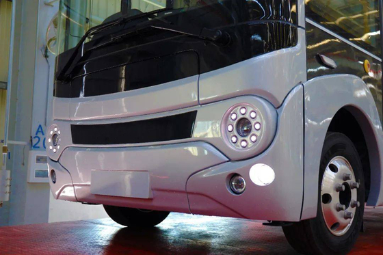 7m RHD FCEV Hidrojen Yakıt Hücresi Mini Elektrikli Şehir Otobüsü 21 Koltuk 500km Menzil