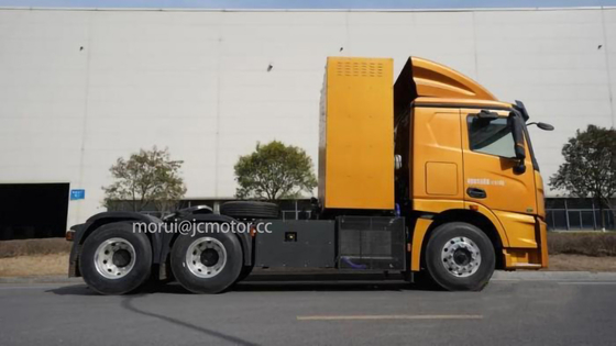 OEM 6x4 Traktör Kamyon Yeni Enerji Hidrojen Yakıt Hücresi Ağır Orman Taşıma Kamyonu