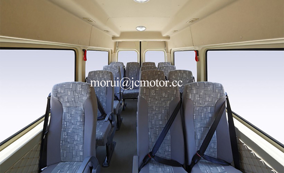 ZEV 6m Sprinter Elektrikli Kamu Otobüsü Disk Fren 105kwh Macpherson Bağımsız Ön Süspansiyon