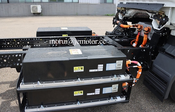City Logistics Yeni Enerji EV Elektrikli Kargo Kamyonu 4x2 Şasi 83.33kwh BYD Pil