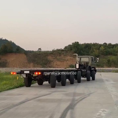 Askeri 12 Tekerlekli Tam Sürüş Altı Eksenli Çekirdek Çekicisi 12x12 Transporter Erector Launcher