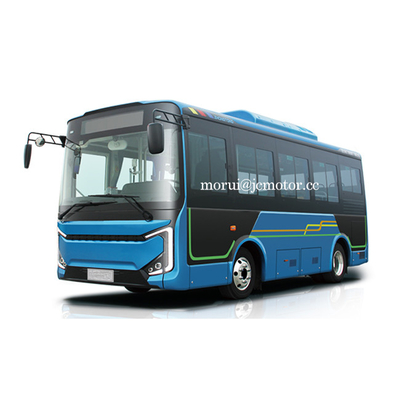 6.7m Yeni Enerji ZEV Elektrikli Kamu Otobüsleri 45 Yolcu Tam Yük 200KM Scenic Shuttle Otobüs