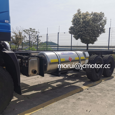 Özel Kamyon 25 ton 35 ton LNG Motoru 6x6 vinç Çöl Off Road Tam tahrikli kurtarma kamyonu şasi