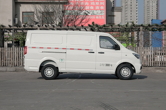 DONGFENG Küçük Yeni Enerji Elektrikli Kamyon 195 R14C RWD Mal Taşıma İçin Sürücü