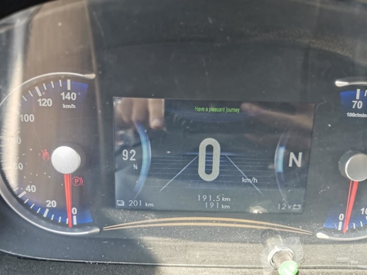 DONGFENG Yeni Enerji Elektrikli Teslimat Kamyonu 66.8kwh Menzil 250km, ABS Hidrolik Frenli