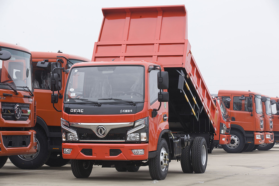 Euro 4 DONGFENG Damperli Kamyon YUCHAI Motor Sol Direksiyon 3.7m