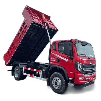 GVW 165HP Dizel Motorlu Kamyon Damperli 4x2 18 Tonluk Damperli Kamyon Dingil Mesafesi 3550mm