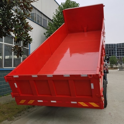 GVW 165HP Dizel Motorlu Kamyon Damperli 4x2 18 Tonluk Damperli Kamyon Dingil Mesafesi 3550mm