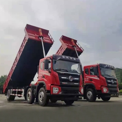 DONGFENG 6x2 Ağır Damperli Kamyon 4.5 - 5.8M Kargo Kutusu 16000kg Yük Kapasitesi