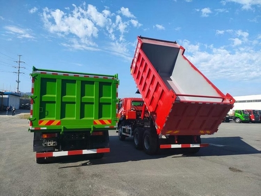 Yüksek Güçlü 25 Ton 6x4 Damperli Kamyon 270HP 4.5M GVW 6 Silindir
