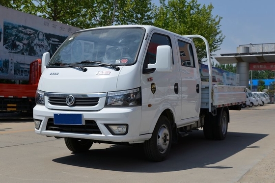 4.5T Hafif Yük Kamyonu 4x2 Dizel Motorlu Küçük Kamyon Kamyonu Çift Sıralı 5 Koltuk