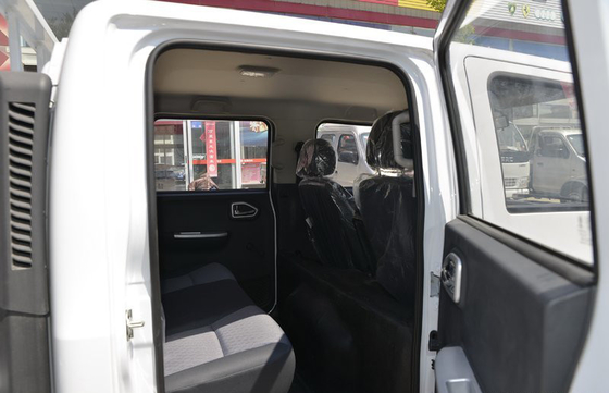 4.5T Hafif Yük Kamyonu 4x2 Dizel Motorlu Küçük Kamyon Kamyonu Çift Sıralı 5 Koltuk