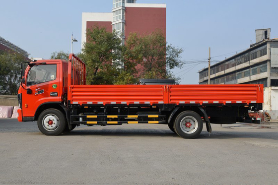 DongFeng DFAC 4x2 Sütun Plakalı Kargo Orta Kamyon 190HP YUCHAI Motor Büyük Ton Arka Aks