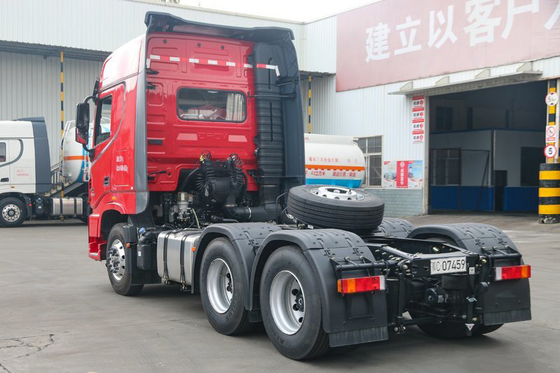 560HP Dizel Güç Traktör Euro 6 Emisyon Dongfeng Traktör Kafası