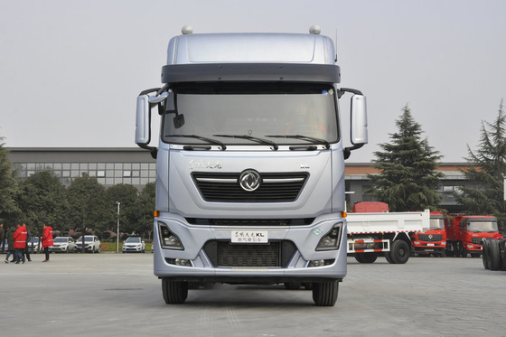 CNG Dongfeng Römork Kamyon Kafası 460HP 500HP 12 Dişli Manuel Şanzıman