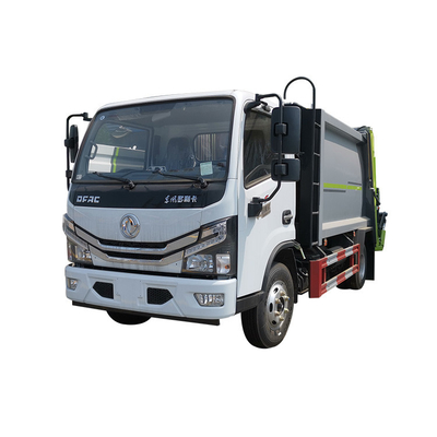 4x2 Tekerlekli Belediye Çöp Kamyonu 3300mm Dingil Mesafesi Çöp Taşıma Kamyonu