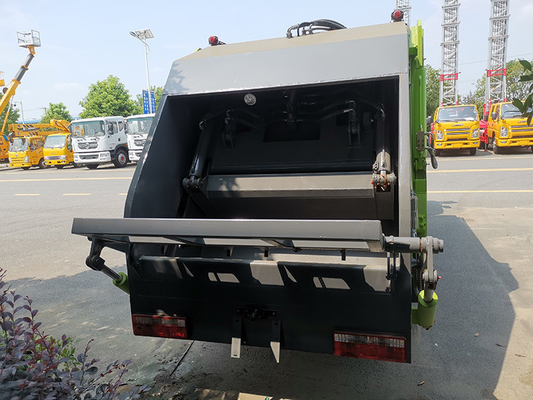 4x2 Tekerlekli Belediye Çöp Kamyonu 3300mm Dingil Mesafesi Çöp Taşıma Kamyonu