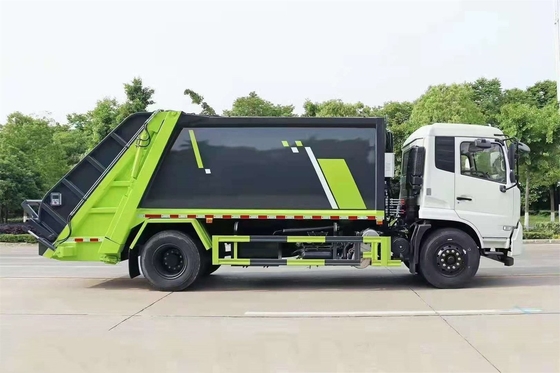 Orta Çöp Toplama Kamyonu 210 HP 14 Cbm Yük Kapasitesi 7500KG