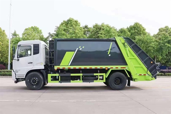 Orta Çöp Toplama Kamyonu 210 HP 14 Cbm Yük Kapasitesi 7500KG
