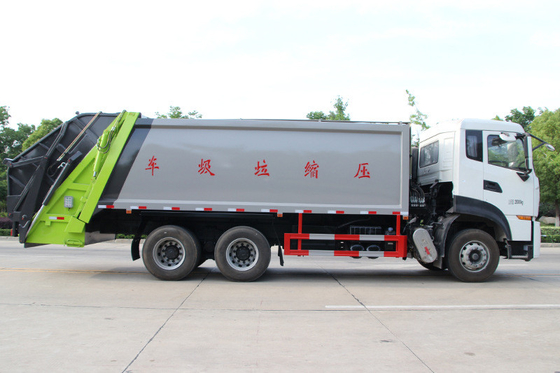 Ağır 6x4 Belediye Temizlik Kamyonu 18 Cbm Kamyon 10Ton Çöp Toplama Araçları