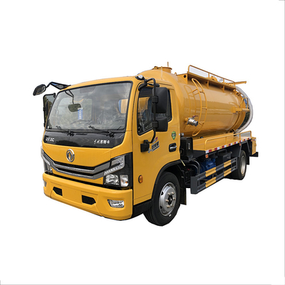 Dongfeng Emme Kanalizasyon Belediye Sanitasyon Kamyonu 9.5 Cbm 4 Ton Yük